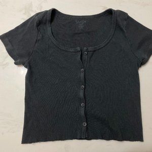 Brandy Melville/John Galt Black Zelly Top